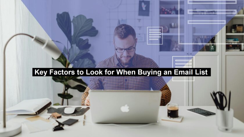 Buying an Email List